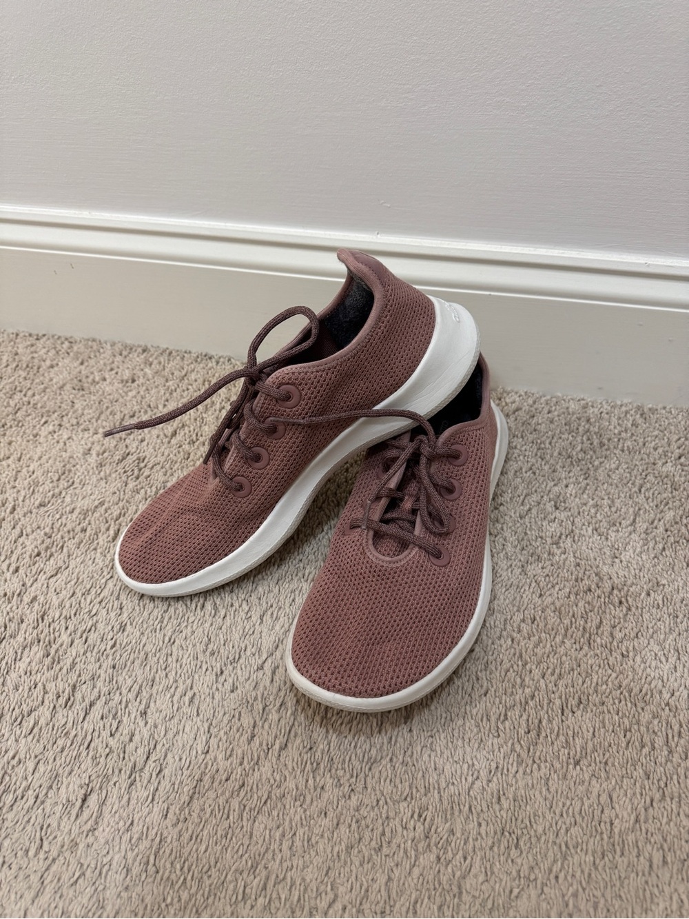 allbirds women’s tree runner in mauve